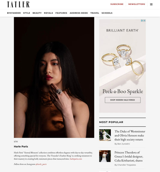 In Tatler: A Story of A Feather of Promise